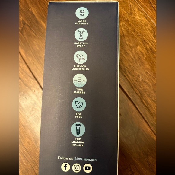 InfusionPro Sport 32 oz. Top Loading Infuser - Picture 7 of 8